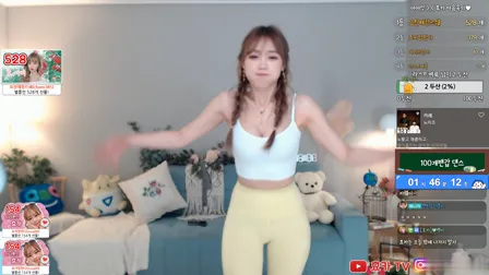 AfreecaTV主播孝卡BJ효카2020年3月19日直播视频舞蹈剪辑09232520